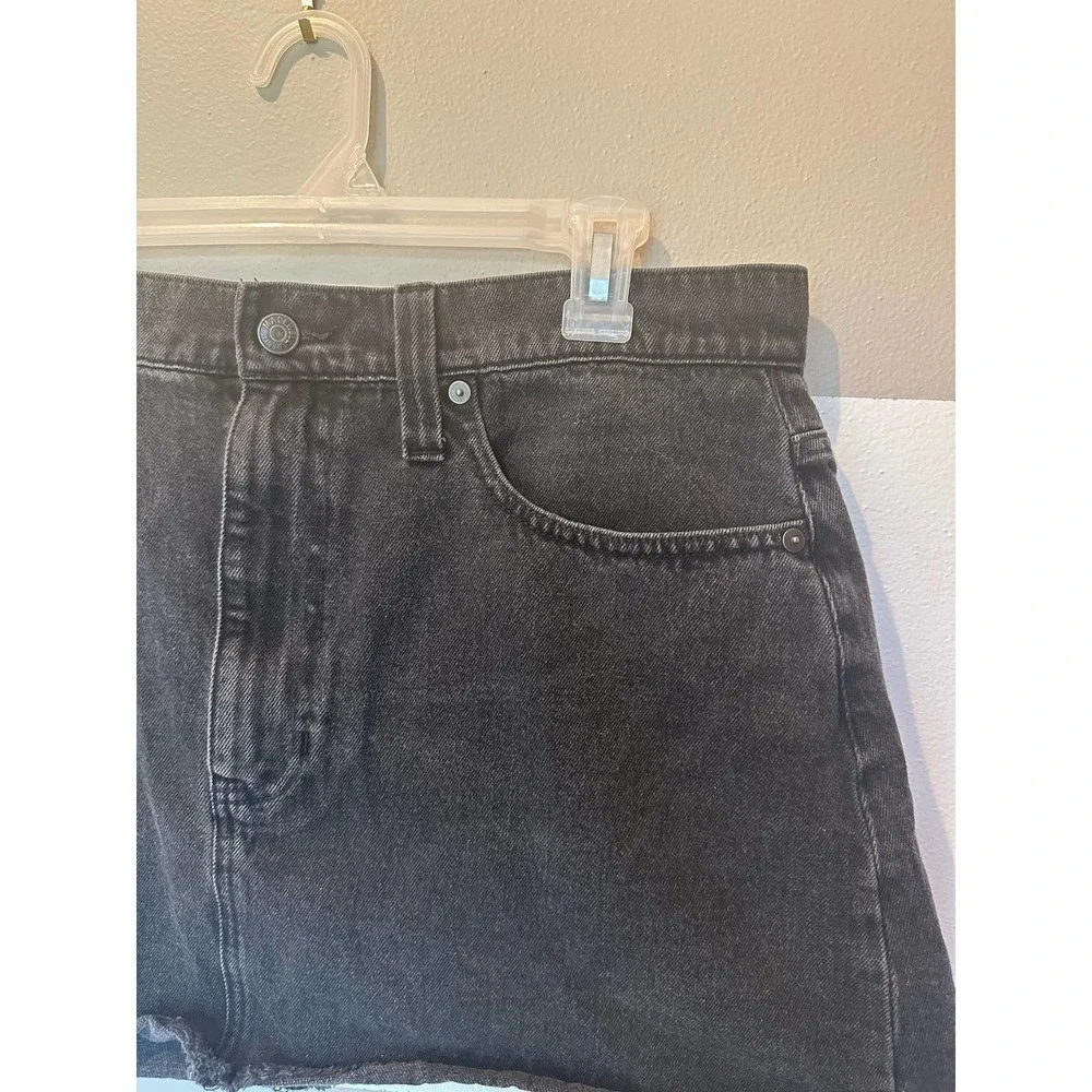 Madewell McCarren Raw-Hem Jean Skirt women’s size 32